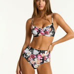 Belle Balconette Bikini Top - Black - Simply Beach UK