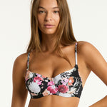 Belle Balconette Bikini Top - Black - Simply Beach UK
