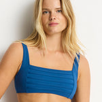 Sea Level De Luxe Square Neck Bralette Bikini Top - Arctic - Simply Beach UK