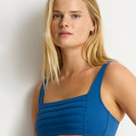 Sea Level De Luxe Square Neck Bralette Bikini Top - Arctic - Simply Beach UK