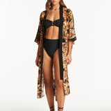 Troppica Kimono - Black - Simply Beach UK