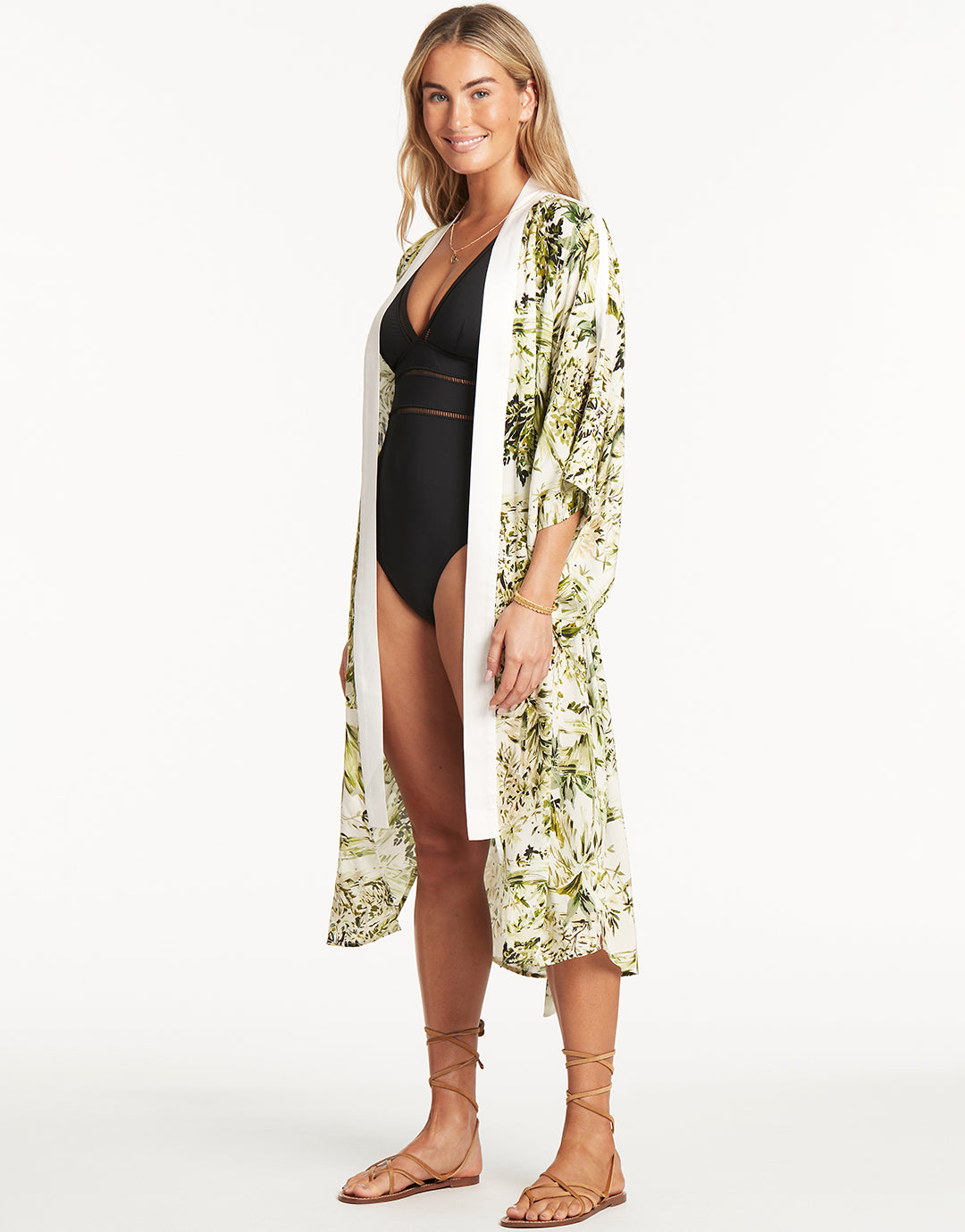 Troppica Kimono - White - Simply Beach UK