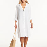 Vacation Beach Shirt - White - Simply Beach UK