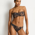 Savanna Regular Cheeky Bikini Pant - Chocolate - Simply Beach UK