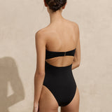 Noir Ruched Holiday One Piece Swimsuit - Simply Beach UK