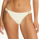 Nautique Chain Link Bikini Pant - Coconut - Simply Beach UK