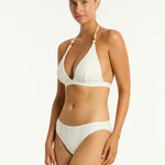 Caracus Tri Halter Bikini Top - Coconut - Simply Beach UK