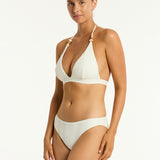 Caracus Tri Halter Bikini Top - Coconut - Simply Beach UK