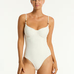 Caracus Balconette Bra Swimsuit - Coconut - Simply Beach UK