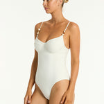 Caracus Balconette Bra Swimsuit - Coconut - Simply Beach UK