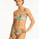 Dolce Twist Bandeau Bikini Top - Print - Simply Beach UK
