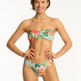 Dolce Twist Bandeau Bikini Top - Print - Simply Beach UK