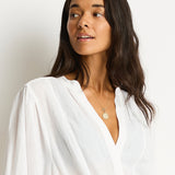 Salt Boho Shirt - White - Simply Beach UK