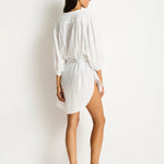 Salt Boho Shirt - White - Simply Beach UK