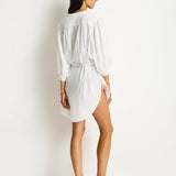 Salt Boho Shirt - White - Simply Beach UK