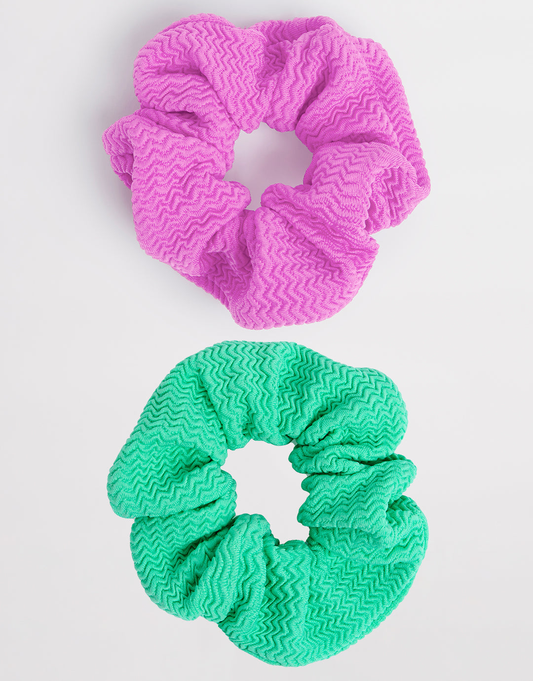 Sea Dive Scrunchy 2 Pack - Jade and Violet - Simply Beach UK