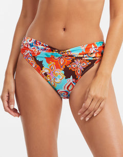 Sheila Bikini Pant - Multi - Simply Beach UK