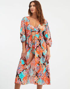 Sheila Maxi Kaftan - Multi - Simply Beach UK