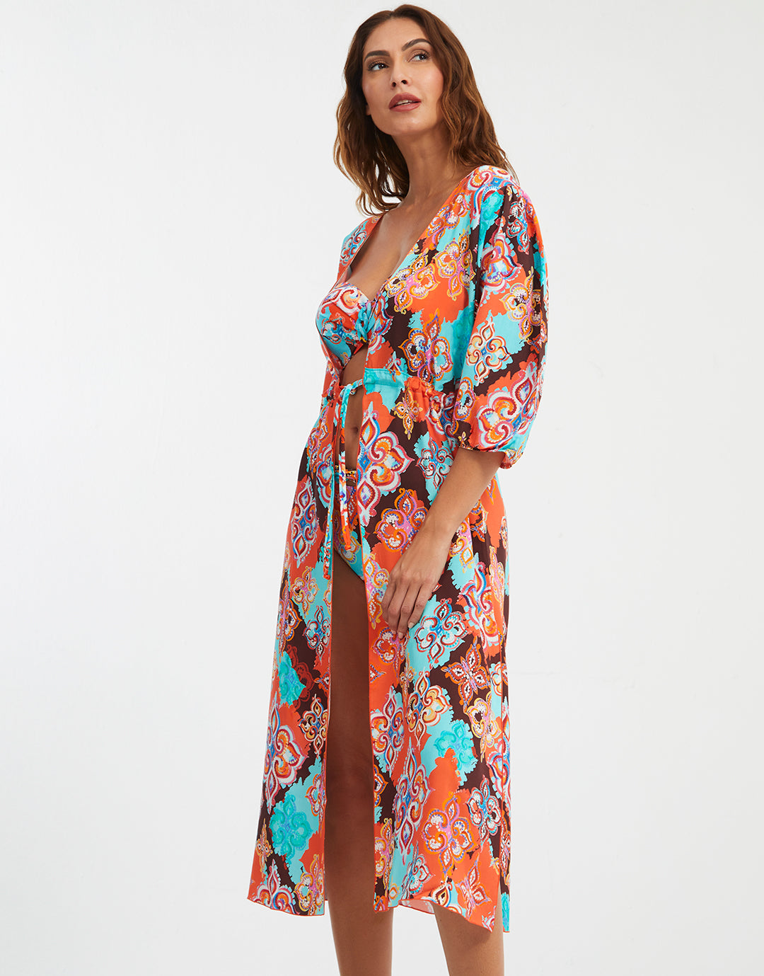 Sheila Maxi Kaftan - Multi - Simply Beach UK