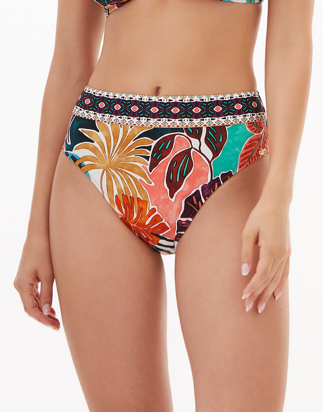 Sorella Maxi Bikini Pant - Multi - Simply Beach UK