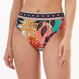 Nuria Ferrer Sorella Maxi Bikini Pant - Multi - Simply Beach UK