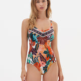 Nuria Ferrer Sorella Swimsuit - Multi - Simply Beach UK