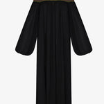 Smocked Off the Shoulder Dress - Black - Simply Beach UK