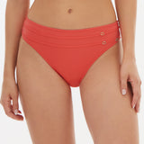 Nuria Ferrer Stella Bikini Pant - Coral - Simply Beach UK