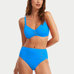 Stella Underwired Bikini Top - Blue - Simply Beach UK