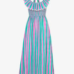 Pink City Prints Susie Dress - Mint Stripe - Simply Beach UK