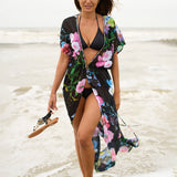 Samba Maxi Cover Up - Black - Simply Beach UK