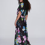 Samba Maxi Cover Up - Black - Simply Beach UK