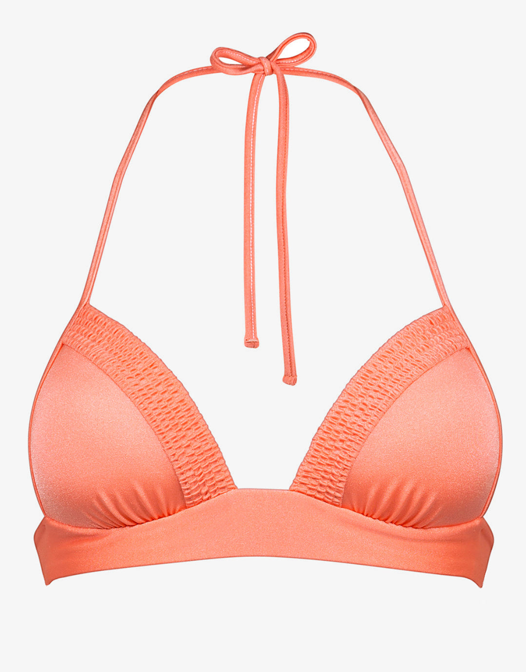 Dazzling Brights B Cup Fixed Tri Bikini Top - Dazzling Blush - Simply Beach UK