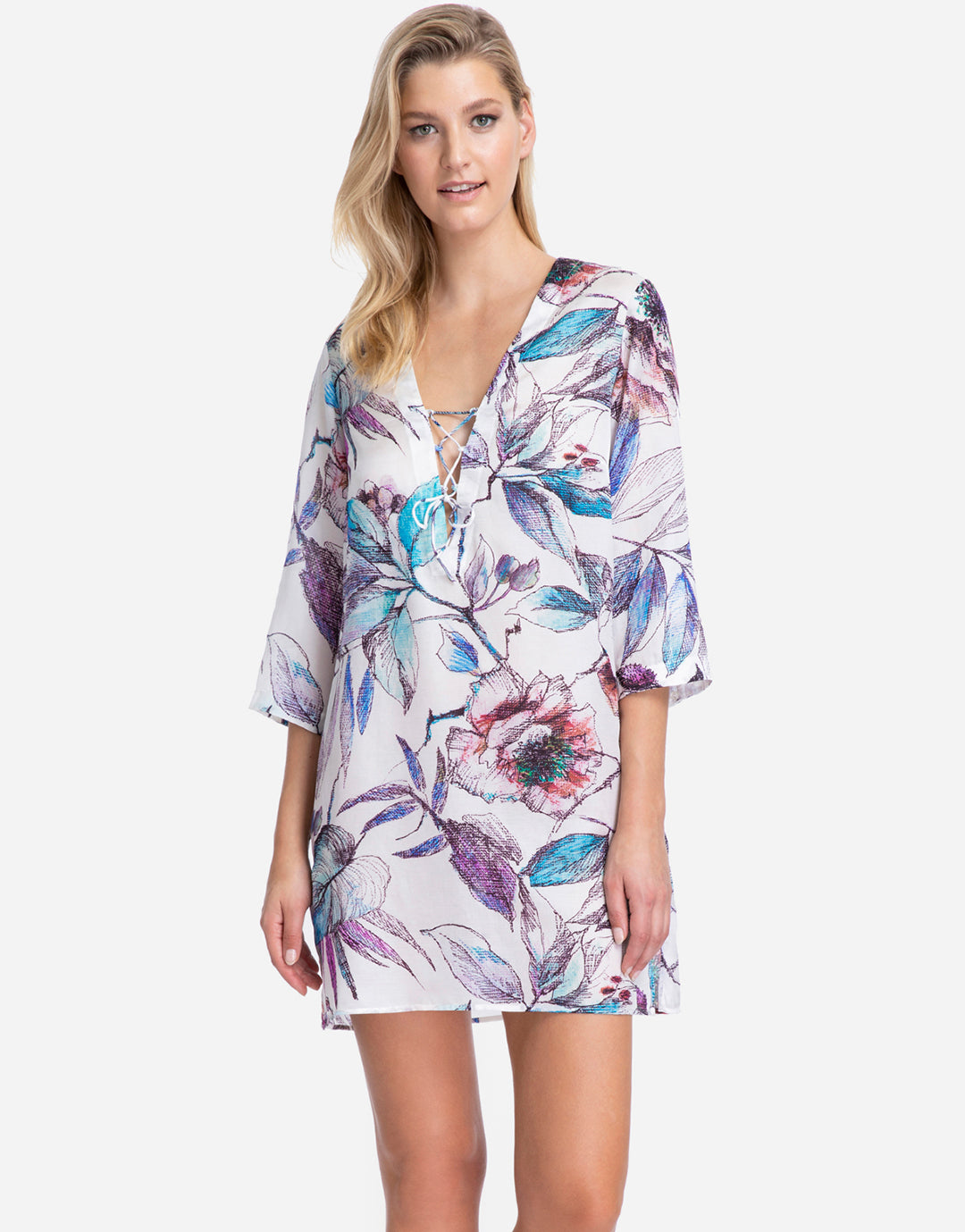 First Bloom Tunic - Multi Pique - Simply Beach UK