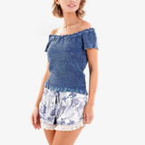 Mila Shorts - Light Blue - Simply Beach UK