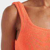 Square Neck Swimsuit - Orange - Simply Beach UK