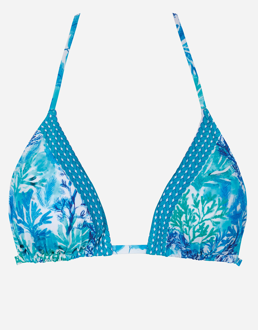 Coral Triangle Bikini Top - Turquoise - Simply Beach UK