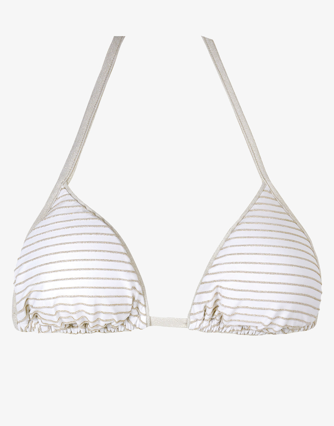 Tessy Corsica Triangle Bikini Top - White - Simply Beach UK