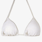 Tessy Corsica Triangle Bikini Top - White - Simply Beach UK