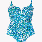 Nassau Moulded Swimsuit - Blue - Simply Beach UK