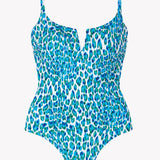 Nassau Moulded Swimsuit - Blue - Simply Beach UK