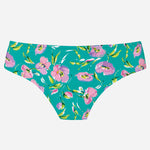 Blume Wide Side Bikini Pant - Mint Floral - Simply Beach UK