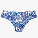 Tessy Corfu Wide Side Bikini Pant - Blue - Simply Beach UK