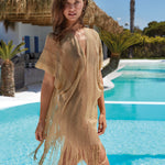 Guayana Metallic Tunic - Gold - Simply Beach UK