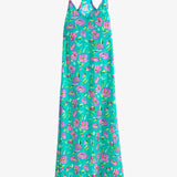Blume Maxi Beach Dress- Mint Floral - Simply Beach UK