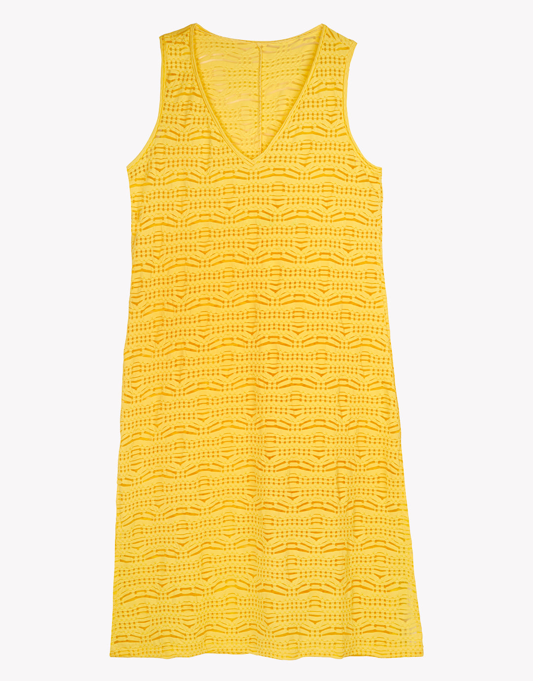 Saona Leila Beach Dress - Yellow - Simply Beach UK