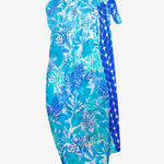 Coral Sarong - Turquoise - Simply Beach UK