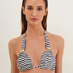 Ravine Bia Tube Bikini Top - Stripe - Simply Beach UK