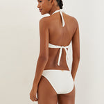 Dune Fany Full Bikini Pant - White - Simply Beach UK