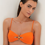 Firenze Jolie Bandeau Bikini Top - Marigold - Simply Beach UK